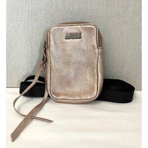 Aimee Kestenberg Gold Crossbody Bag With Adjustable Strap